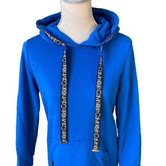 Calvin Klein Shirt Dress with Hood - Size Small - Picture 2 of 4